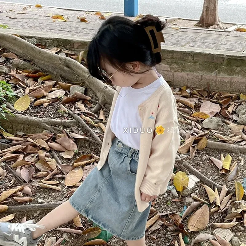 Girls Denim Skirt Spring Summer New Casual Skirt for Children Fashion Kids Baby Skirt 2 4 6 7 Years
Girls Denim Skirt Spring Summer New Casual Skirt for Children Fashion Kids Baby Skirt 2 4 6 7 Years