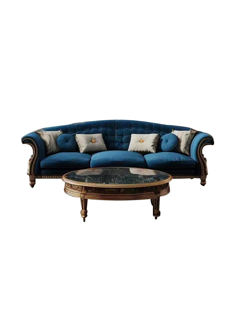 Luxury villa, solid wood carving, princess bed
Luxury villa, solid wood carving, princess bed