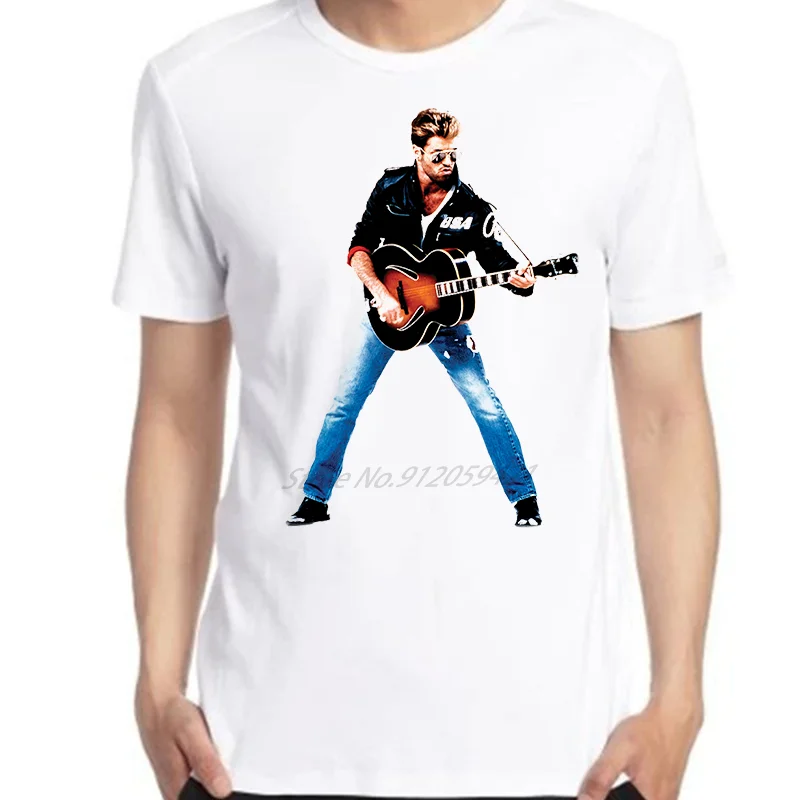 Classic Graphic T Shirts George Michael Guitar Printed Pattern O-neck T-shirt Cotton Oversized t-shirt Summer Men's Clothing
Classic Graphic T Shirts George Michael Guitar Printed Pattern O-neck T-shirt Cotton Oversized t-shirt Summer Men's Clothing