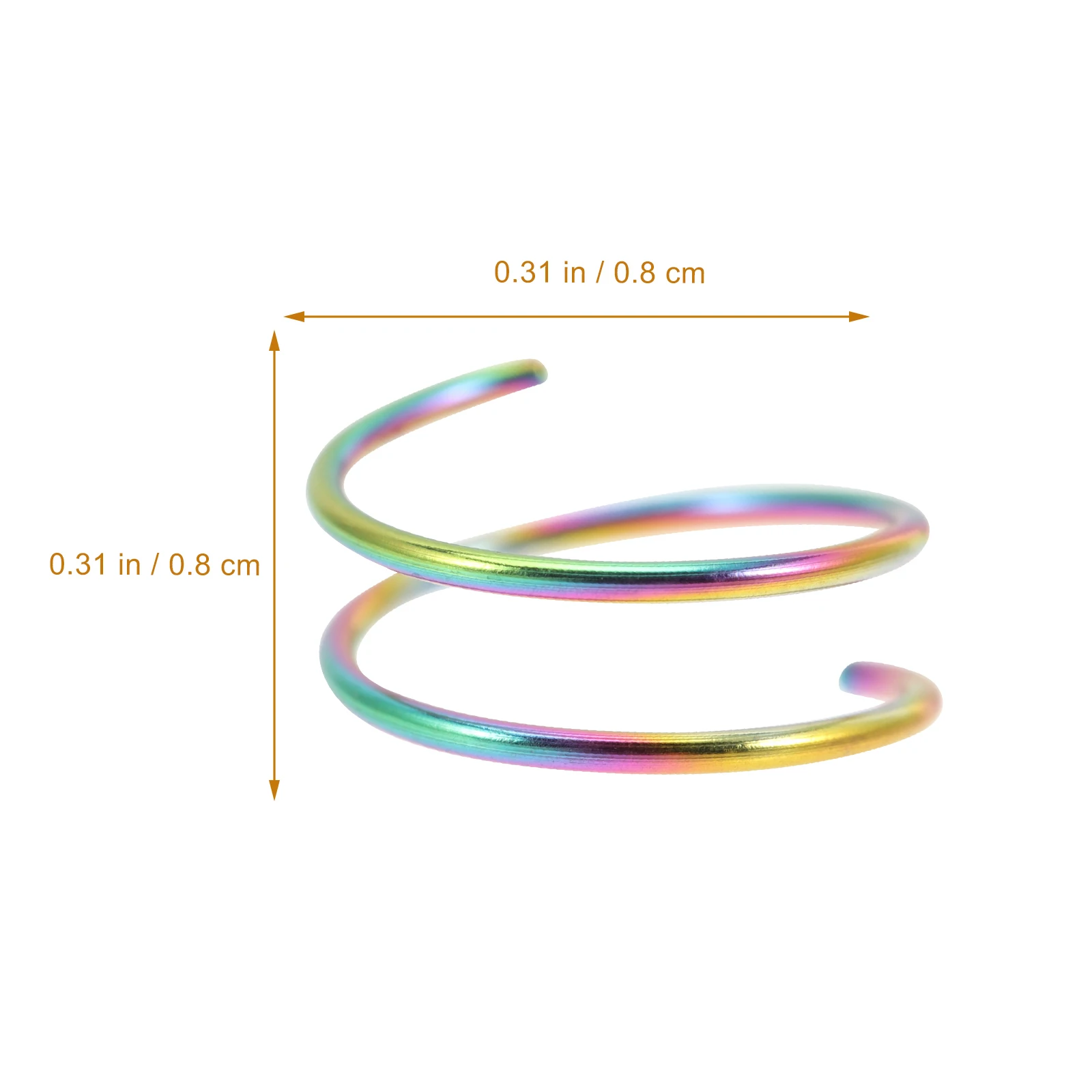 6pcs Stainless Steel Ring Hoops Fake Nose Rings For Women Hypoallergenic Polished Nose Jewelry Rust Resistant Fashion Piercing
6pcs Stainless Steel Ring Hoops Fake Nose Rings For Women Hypoallergenic Polished Nose Jewelry Rust Resistant Fashion Piercing