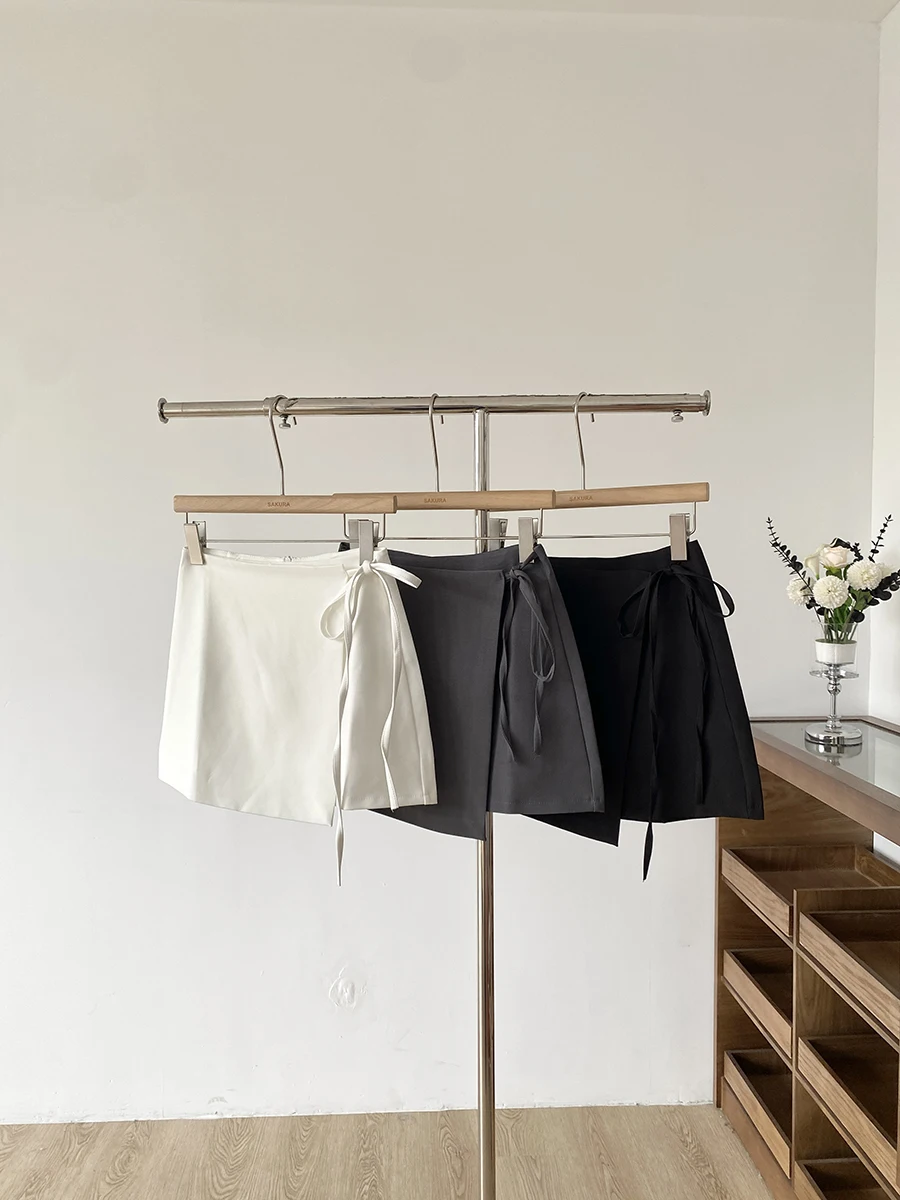 Tie-Detail Skirt Women's 2025 New Small Size Anti-Light A-Line Skirt Sexy ort Skirt High Waist Pure Color Polyest...
Tie-Detail Skirt Women's 2025 New Small Size Anti-Light A-Line Skirt Sexy ort Skirt High Waist Pure Color Polyest...