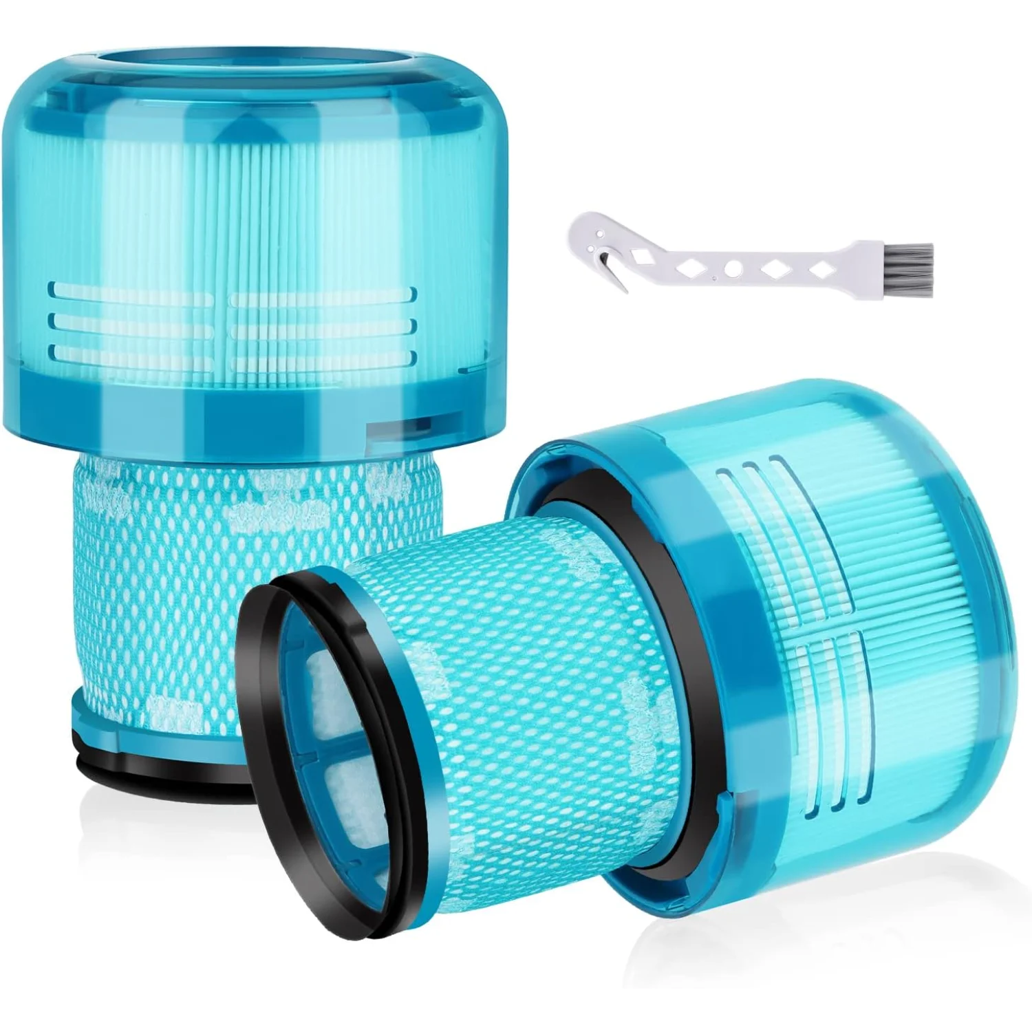 2 Pack Filter for V15 Detect, V15 Detect +, V11 Torque Drive, V11 Animal, SV14 Cordless Stick Vacuum Cleaner,Replaces Part No.
2 Pack Filter for V15 Detect, V15 Detect +, V11 Torque Drive, V11 Animal, SV14 Cordless Stick Vacuum Cleaner,Replaces Part No.