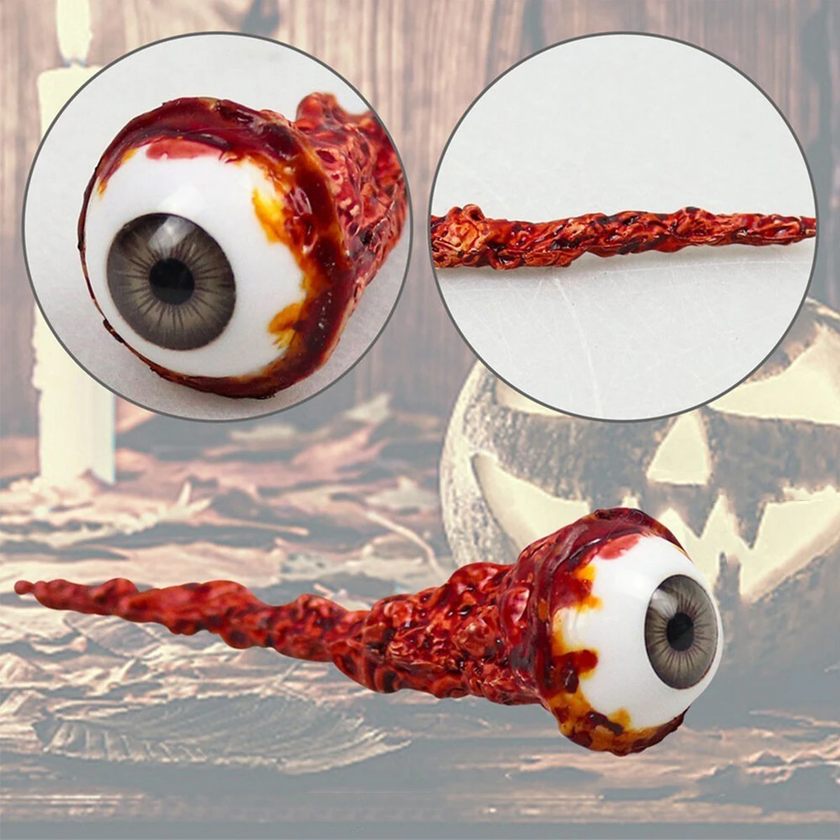 Creative Halloween Eyeball Horror Prop Bloody Ripped Out Eyeball Scary Decorate Cosplay Party Props
Creative Halloween Eyeball Horror Prop Bloody Ripped Out Eyeball Scary Decorate Cosplay Party Props