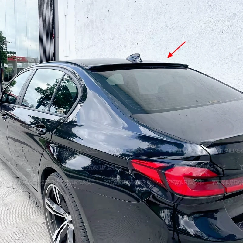 For BMW 5 Series G30 Spoiler 525 530li 2018-2022 ABS Plastic Primer Color Rear Window Roof Spoiler Wing Body Kit Accessories
For BMW 5 Series G30 Spoiler 525 530li 2018-2022 ABS Plastic Primer Color Rear Window Roof Spoiler Wing Body Kit Accessories