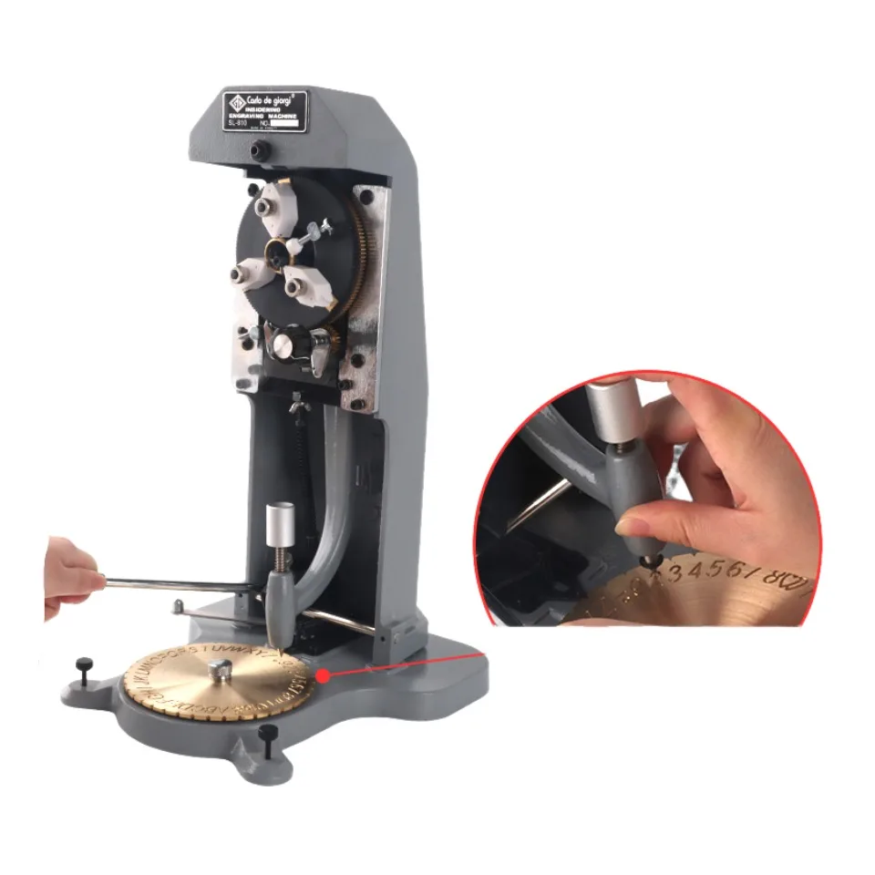 SL-810 Ring Inside Hole Engraving Machine Professional Ring Engraver - Effortless 360° Inscription for Gold & Silver Jewelry
SL-810 Ring Inside Hole Engraving Machine Professional Ring Engraver - Effortless 360° Inscription for Gold & Silver Jewelry