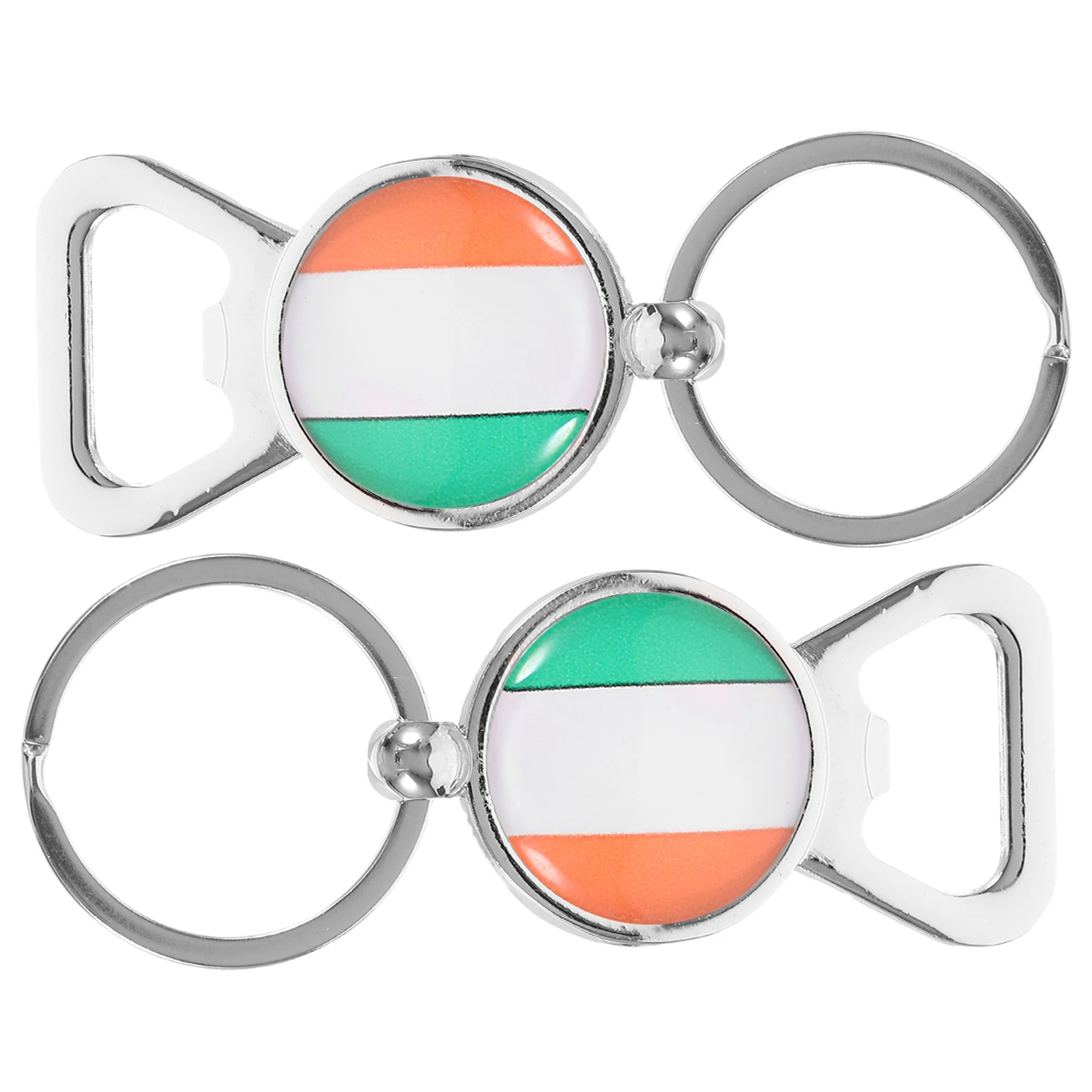 2 Pcs Simple Flag Bottle Opener Keychain Father Shaped Glass Party Ireland Keychains
2 Pcs Simple Flag Bottle Opener Keychain Father Shaped Glass Party Ireland Keychains