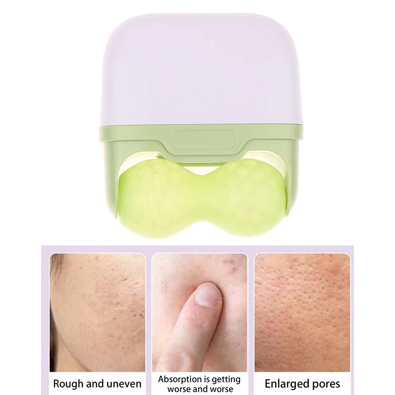 Double-headed Facial Ice Roller, Used For Facial And Head Massage, Made Of Resin Material, Without Fragrance And Battery
Double-headed Facial Ice Roller, Used For Facial And Head Massage, Made Of Resin Material, Without Fragrance And Battery