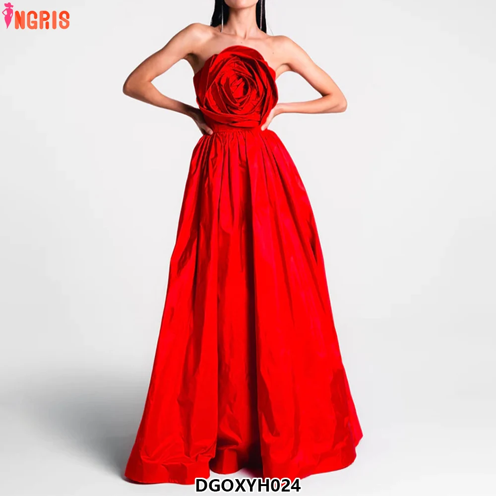 French New Sense Strapless Splicing Flower High Waist Elegant Summer Casual Dress Female Long Women's Dresses-DGOXYH024
French New Sense Strapless Splicing Flower High Waist Elegant Summer Casual Dress Female Long Women's Dresses-DGOXYH024