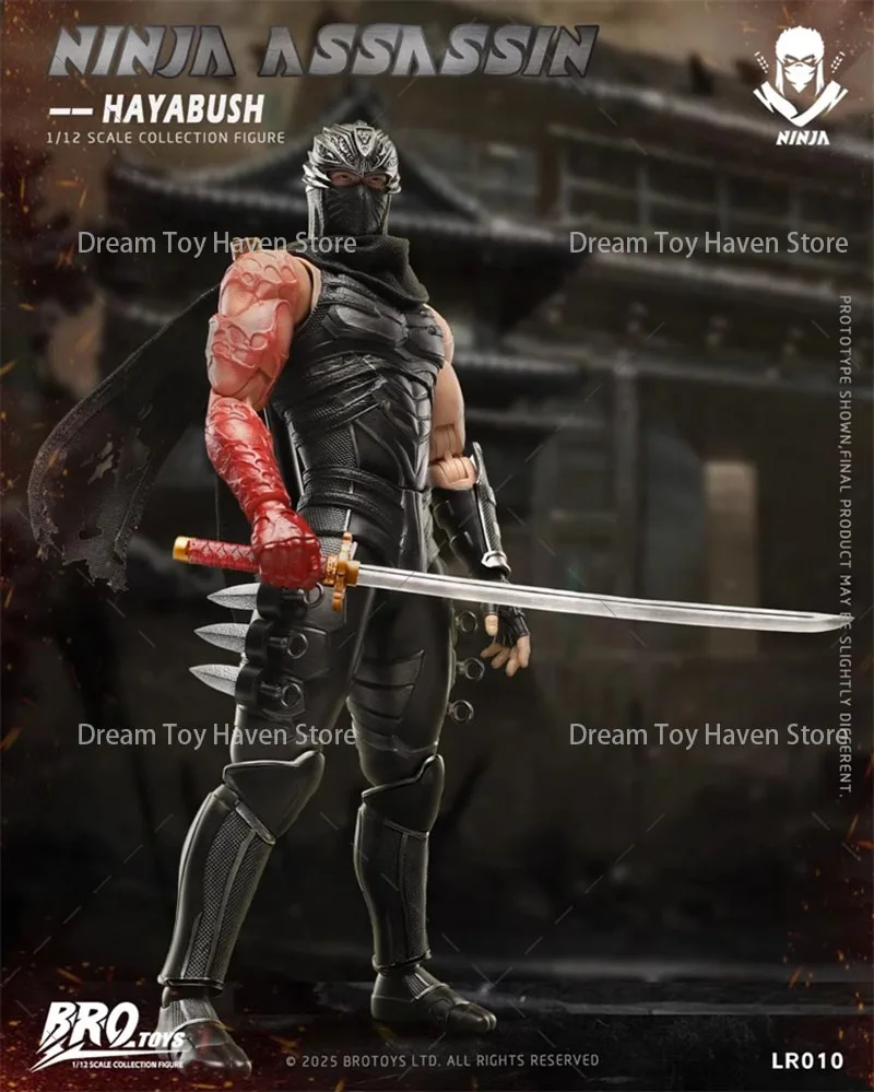 В НАЛИЧИИ BROTOYS LR010, масштаб 1/12, фигурка мужского солдата, японского самурая-ниндзя-убийцы, 17 см, игрушка-кукла
В НАЛИЧИИ BROTOYS LR010, масштаб 1/12, фигурка мужского солдата, японского самурая-ниндзя-убийцы, 17 см, игрушка-кукла