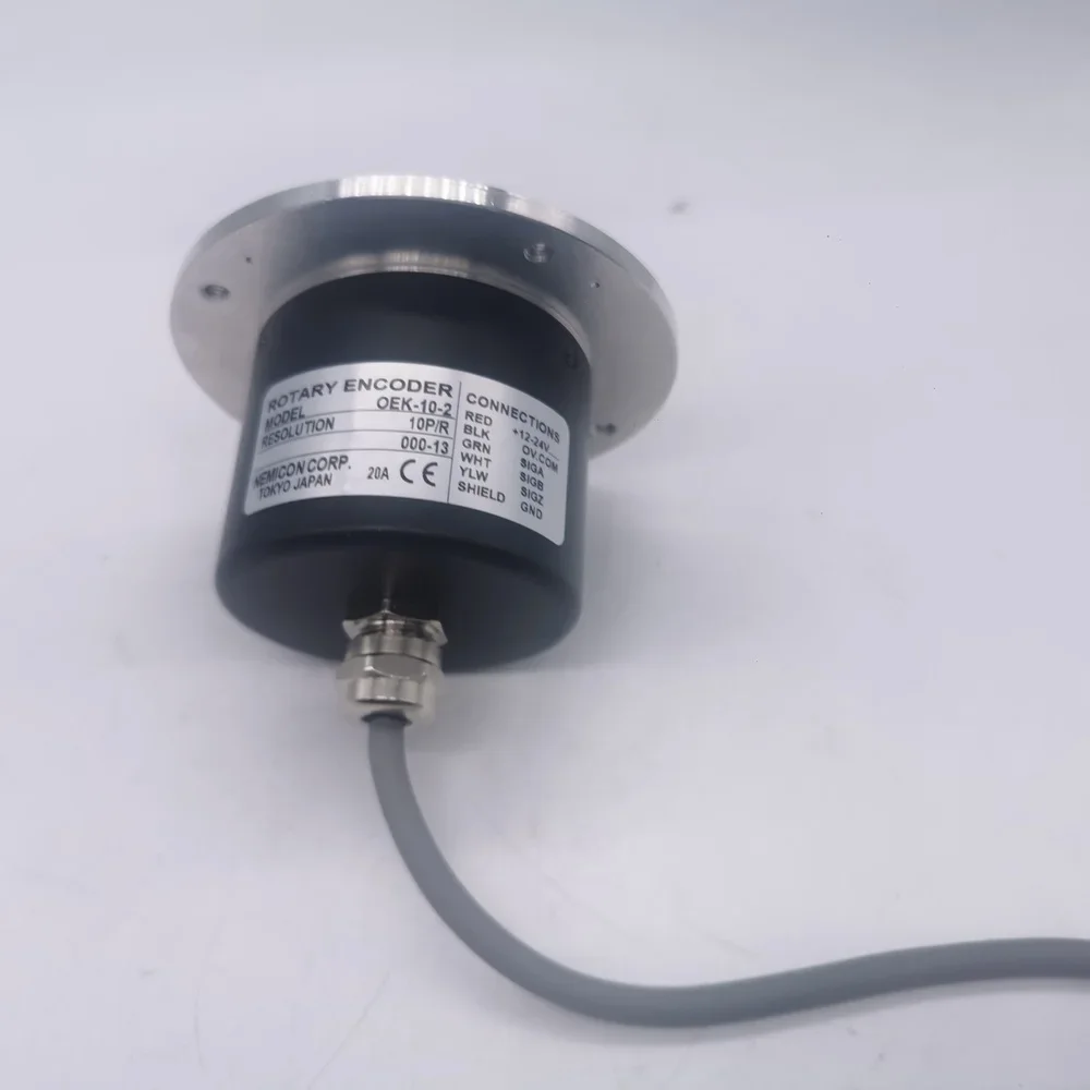 NEW OEK-10-2 10PPR Rotary Encoder High Performance Product in the Encoders Category 
NEW OEK-10-2 10PPR Rotary Encoder High Performance Product in the Encoders Category