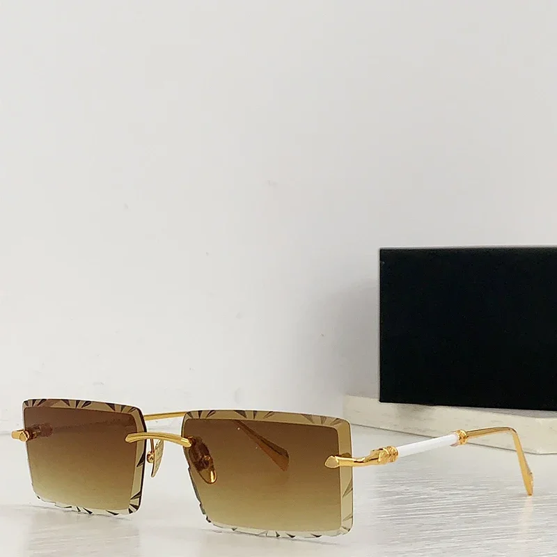 Z055 Square Alloy Rimless Sunglasses Men Fashion Uv400 Alloy Designer Brand Luxury Outdoor Eyeglasses Ladies Classical Eyewear
Z055 Square Alloy Rimless Sunglasses Men Fashion Uv400 Alloy Designer Brand Luxury Outdoor Eyeglasses Ladies Classical Eyewear
