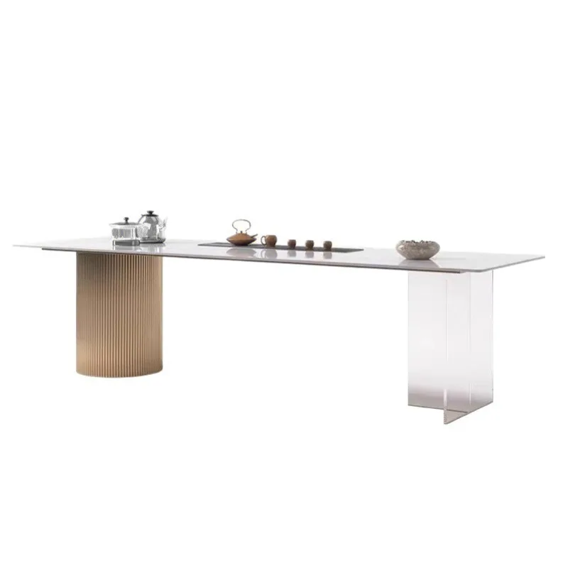 rock slab tea table modern light luxury simple multi-functional, suspended tea table and chair combination
rock slab tea table modern light luxury simple multi-functional, suspended tea table and chair combination