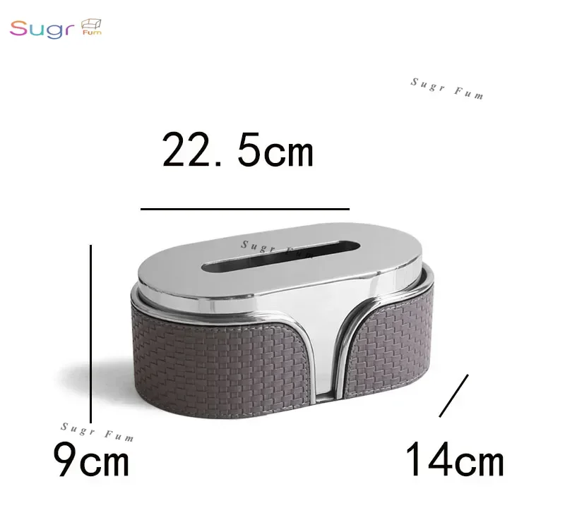 Modern Luxury Stainless Steel Leather Buyer Paper Box Living Room Ornaments Dining Table Coffee Table Decorations Tissue Box
Modern Luxury Stainless Steel Leather Buyer Paper Box Living Room Ornaments Dining Table Coffee Table Decorations Tissue Box