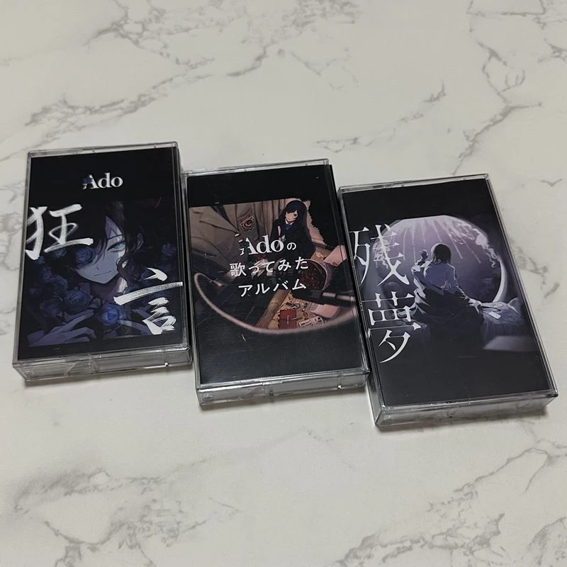 3 Kinds Ado Music Tape Greatest Hits Album Unravel Music Record Cassettes Cosplay Recorder Car Walkman Soundtracks Box
3 Kinds Ado Music Tape Greatest Hits Album Unravel Music Record Cassettes Cosplay Recorder Car Walkman Soundtracks Box
