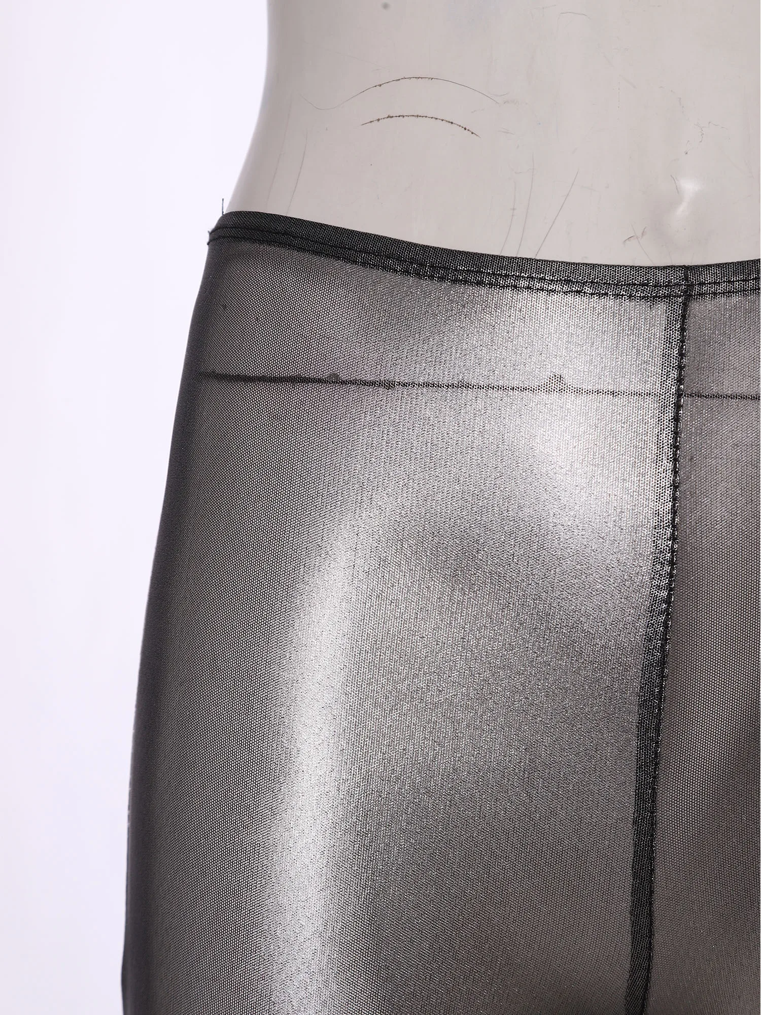Womens Metallic Shiny skinny Capri Pants Semi-transparent leggings Elastic High Waist Tights Cover-up Pants for Rave Nightclub
Womens Metallic Shiny skinny Capri Pants Semi-transparent leggings Elastic High Waist Tights Cover-up Pants for Rave Nightclub