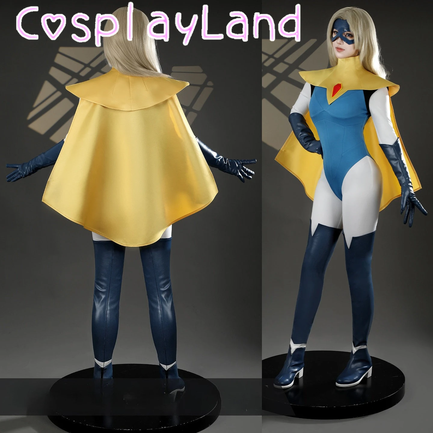 Blonde Blazer Cosplay Costume Halloween Carnival Anime Dispatch Blonde Blazerb Outfit Jumpsuit Cape Full Set Custom Made
Blonde Blazer Cosplay Costume Halloween Carnival Anime Dispatch Blonde Blazerb Outfit Jumpsuit Cape Full Set Custom Made