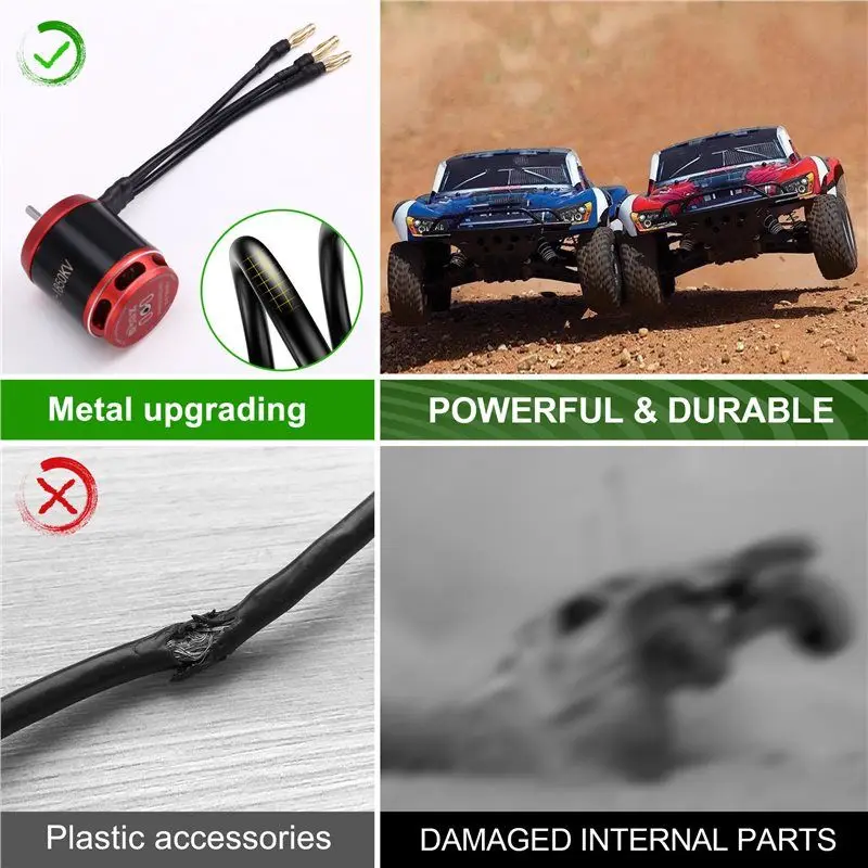 【NEW USER EXCLUSIVE】540 Brushless Micro-AM32 ESC 80A And 3542 Brushless Outrunner Motor Upgrade Kit For 1/10 TRX4 TRX6 SCX10 RC
【NEW USER EXCLUSIVE】540 Brushless Micro-AM32 ESC 80A And 3542 Brushless Outrunner Motor Upgrade Kit For 1/10 TRX4 TRX6 SCX10 RC