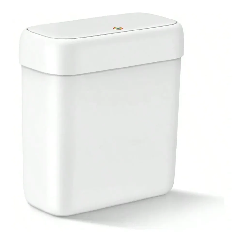 Bathroom Trash Can With Lid, 2.6 Gallons 10 L Slim Plastic Garbage Bin With Pop Lid, Mini Waste Basket Can Dog Proof For Kitc
Bathroom Trash Can With Lid, 2.6 Gallons 10 L Slim Plastic Garbage Bin With Pop Lid, Mini Waste Basket Can Dog Proof For Kitc