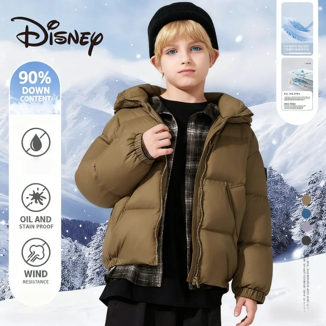Disney Kids Winter Thickened Windproof Down Jacket Children Breathable Durable Jacket Warm-keeping Cold-resistant Down Jacket
Disney Kids Winter Thickened Windproof Down Jacket Children Breathable Durable Jacket Warm-keeping Cold-resistant Down Jacket