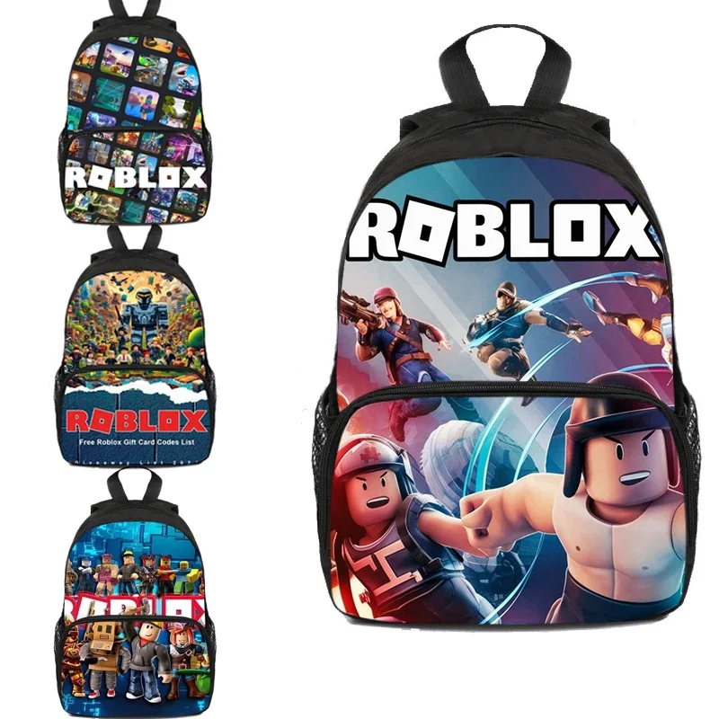 Roblox Boy Girl Cartoon Backpack Student Front Bag Polyester Weight Reducing Double-layer Backpack School Daily Necessities
Roblox Boy Girl Cartoon Backpack Student Front Bag Polyester Weight Reducing Double-layer Backpack School Daily Necessities
