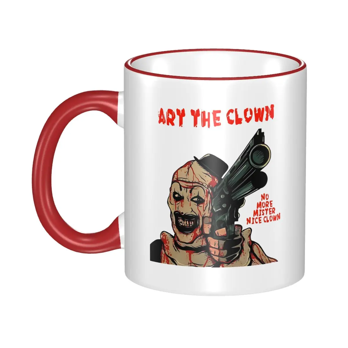 High Quality Terrifier Art The Clown Merch Mugs Fun Tea Cup
High Quality Terrifier Art The Clown Merch Mugs Fun Tea Cup