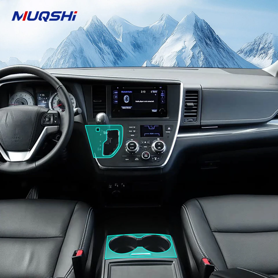 Защитная пленка для салона автомобиля для Toyota Sienna 2017-2024, наклейка против царапин, украшение на панель шестерни, прозрачный матовый
Защитная пленка для салона автомобиля для Toyota Sienna 2017-2024, наклейка против царапин, украшение на панель шестерни, прозрачный матовый