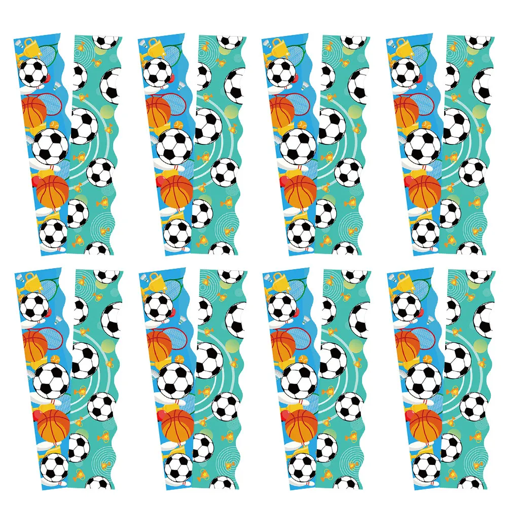 60 Sheets Sports Bulletin Board Borders Football Basketball Sticker Classroom Sports Theme Bulletin Board Decorations
60 Sheets Sports Bulletin Board Borders Football Basketball Sticker Classroom Sports Theme Bulletin Board Decorations