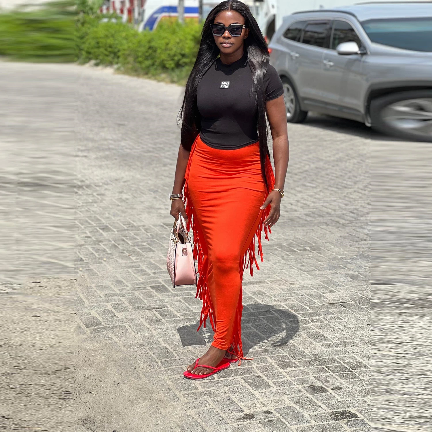 Red Mermaid Skirt WIth Tassels Spring Summer Black Girls Women Formal Party Skirt Custom Made African Women Women Saias
Red Mermaid Skirt WIth Tassels Spring Summer Black Girls Women Formal Party Skirt Custom Made African Women Women Saias