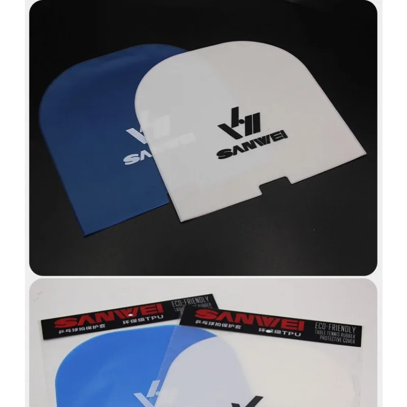 New SANWEI Double-Sided Table Tennis Racket Protective Film Dust-proof Anti-Oxidation Table Tennis Bat Rubber Protector Cover
New SANWEI Double-Sided Table Tennis Racket Protective Film Dust-proof Anti-Oxidation Table Tennis Bat Rubber Protector Cover