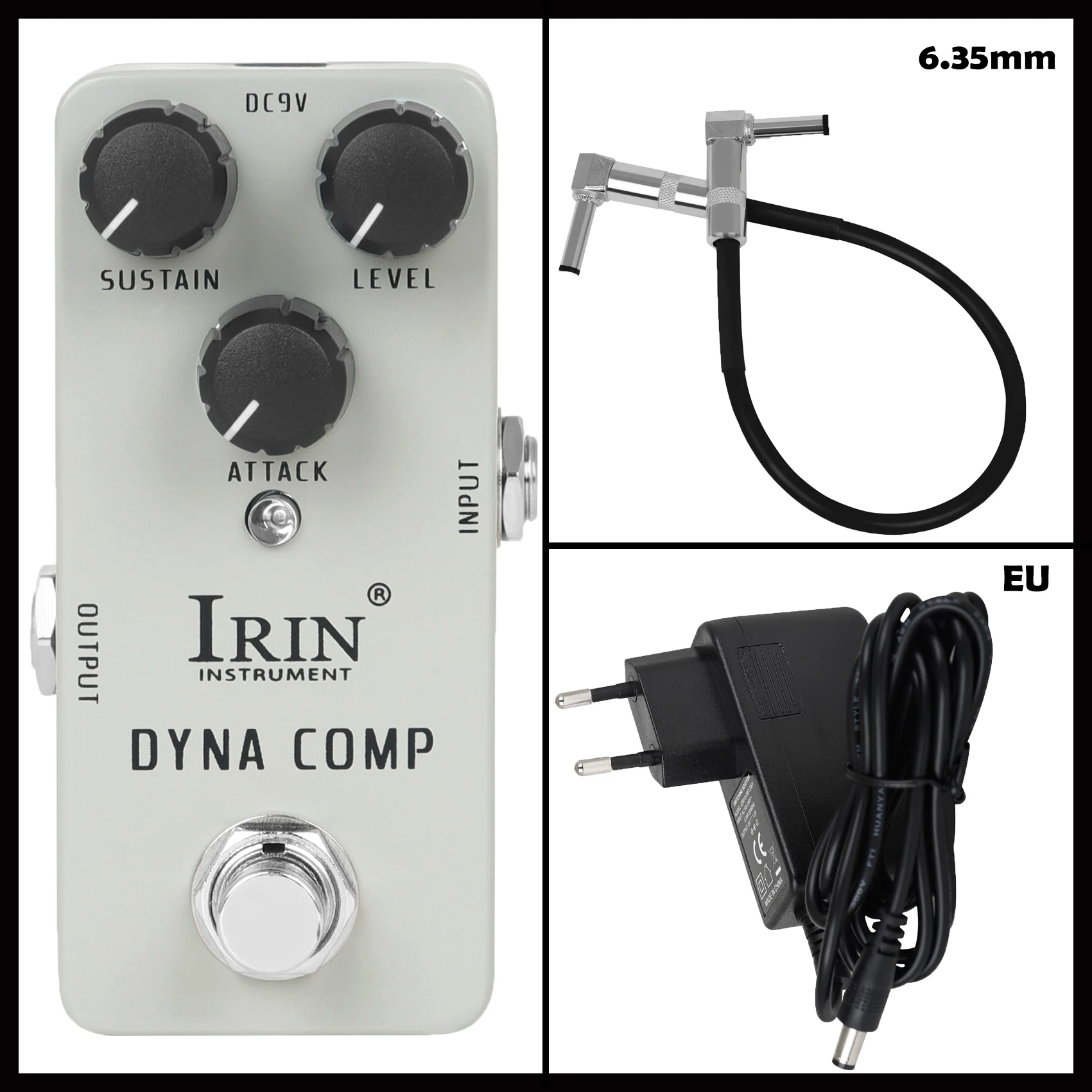 IRIN RS-12 Electric Guitar Effects Pedals Dyna Comp High Gain Guitar Effect Pedal True Bypass New Model Guitar Parts Accessories
IRIN RS-12 Electric Guitar Effects Pedals Dyna Comp High Gain Guitar Effect Pedal True Bypass New Model Guitar Parts Accessories