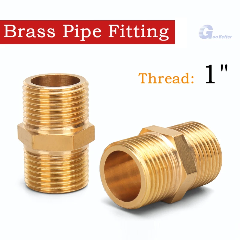 10pcs 1" Brass Hex Nipple Pipe Fitting BSP Male Thread Quick Adapter Coupler Inlet Pipe Joint Accessories
10pcs 1" Brass Hex Nipple Pipe Fitting BSP Male Thread Quick Adapter Coupler Inlet Pipe Joint Accessories