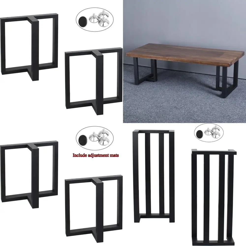 Heavy-Duty Metal T-Shape Table Legs for Dining and Desk, 15.7 High x 17.7 Wide, Industrial Modern Style, DIY Iron Bench Legs, Ru
Heavy-Duty Metal T-Shape Table Legs for Dining and Desk, 15.7 High x 17.7 Wide, Industrial Modern Style, DIY Iron Bench Legs, Ru