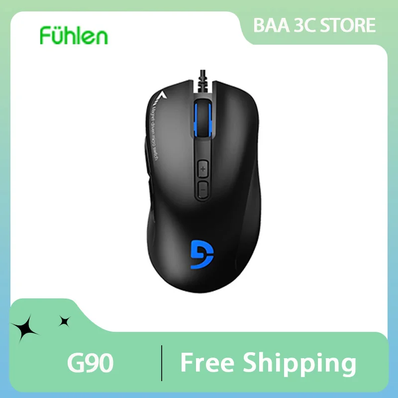 Fuhlen G90 Оптическая магнитная мышь с микродвиганием RGB Проводная игровая мышь Эргономичные аксессуары для ноутбуков и компьютеров
Fuhlen G90 Оптическая магнитная мышь с микродвиганием RGB Проводная игровая мышь Эргономичные аксессуары для ноутбуков и компьютеров