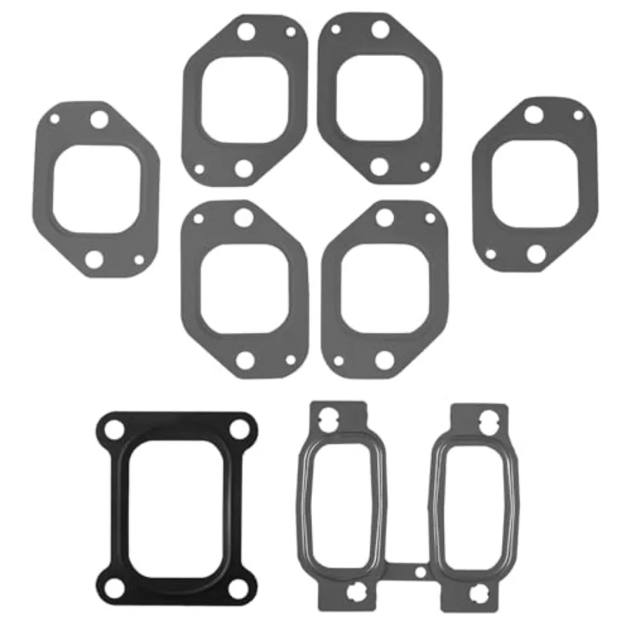 Exhaust Manifold Gasket Set Compatible with Volvo D13 Replaces 20855371 20781146 20850815
Exhaust Manifold Gasket Set Compatible with Volvo D13 Replaces 20855371 20781146 20850815