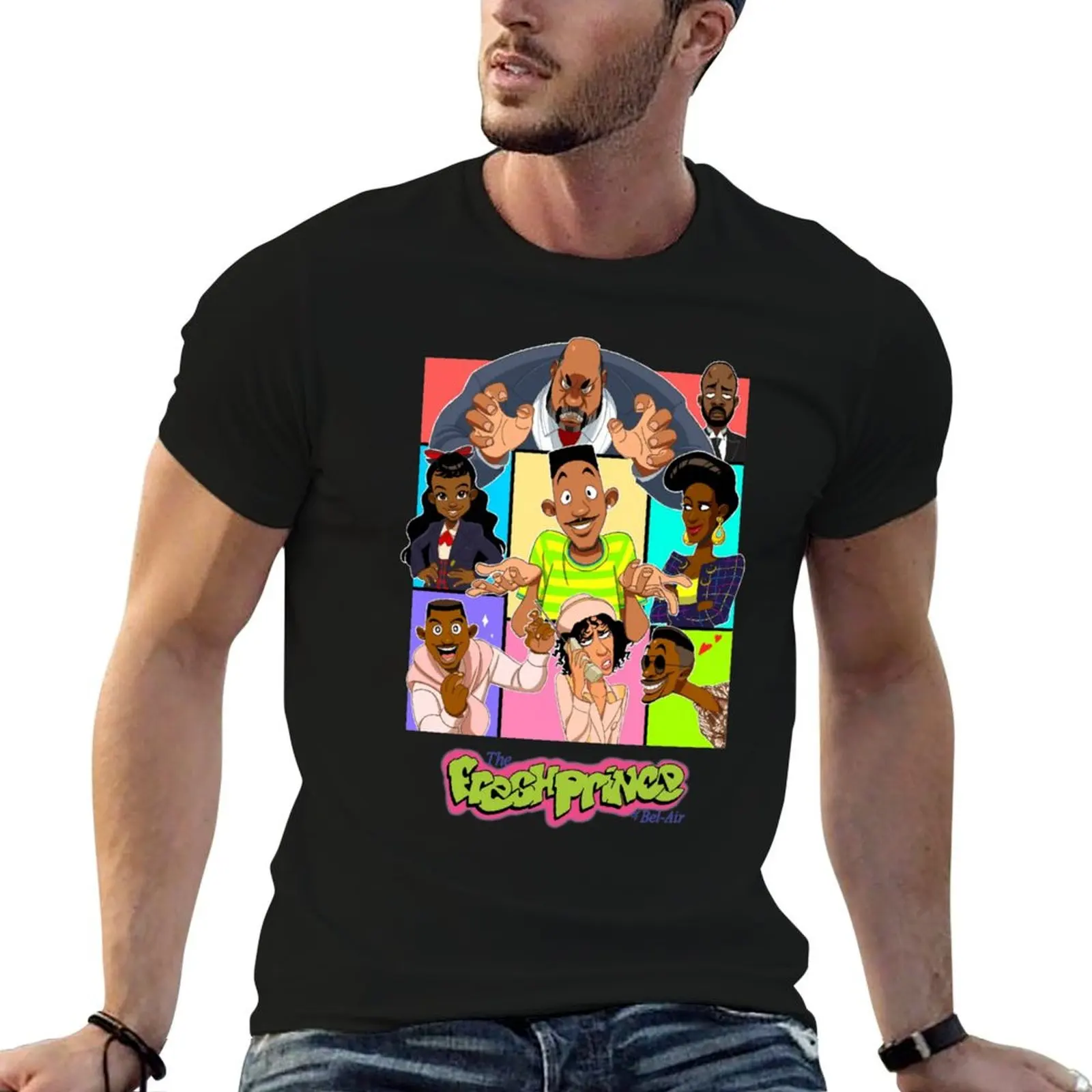 Fresh Prince of Bel Air Cartoon Cover T-Shirt t shirt for man anime t shirts oversize t shirt for man 100 percent cotton T-Shirt
Fresh Prince of Bel Air Cartoon Cover T-Shirt t shirt for man anime t shirts oversize t shirt for man 100 percent cotton T-Shirt