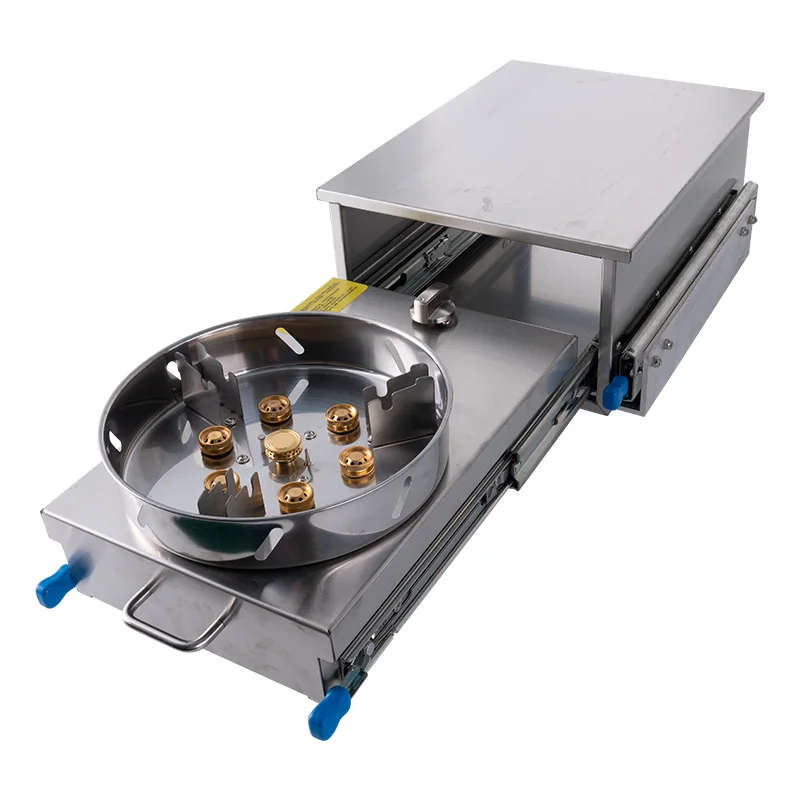 Popular High Quality Gas Stove Pulling Type Stainless Steel Slide Out Kitchen For Camper Trailer RV Caravan
Popular High Quality Gas Stove Pulling Type Stainless Steel Slide Out Kitchen For Camper Trailer RV Caravan