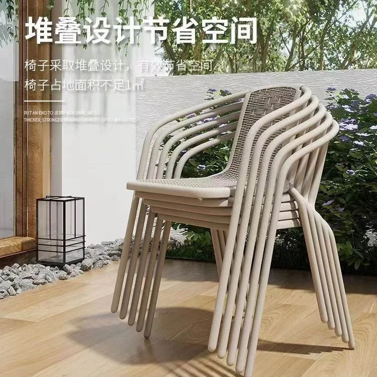 Garden leisure waterproof and sunscreen simple table, chair and tea table combination set
Garden leisure waterproof and sunscreen simple table, chair and tea table combination set