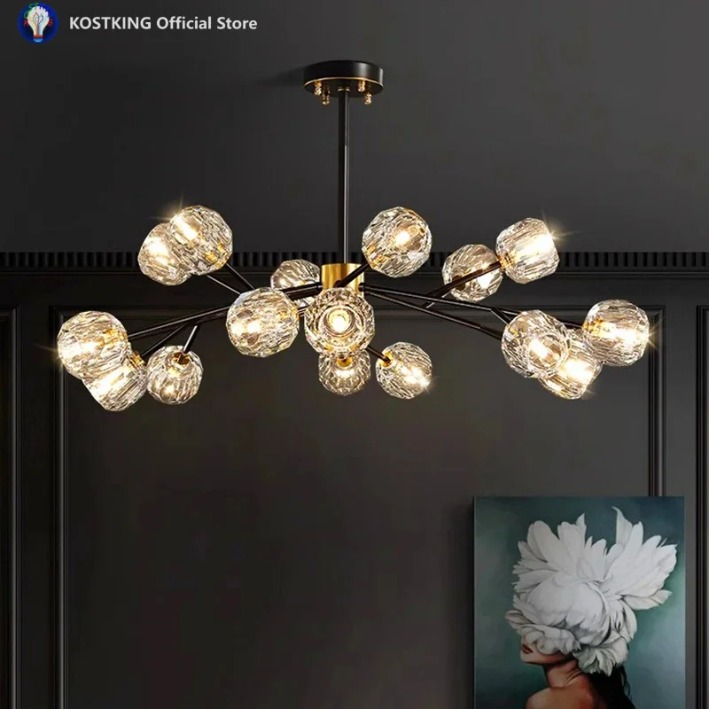 Home Decoration Pendant Lights Luxury Crystal Living room Chandelier Dining Room Pendant Lamp Ceiling Light Indoor Lighting
Home Decoration Pendant Lights Luxury Crystal Living room Chandelier Dining Room Pendant Lamp Ceiling Light Indoor Lighting