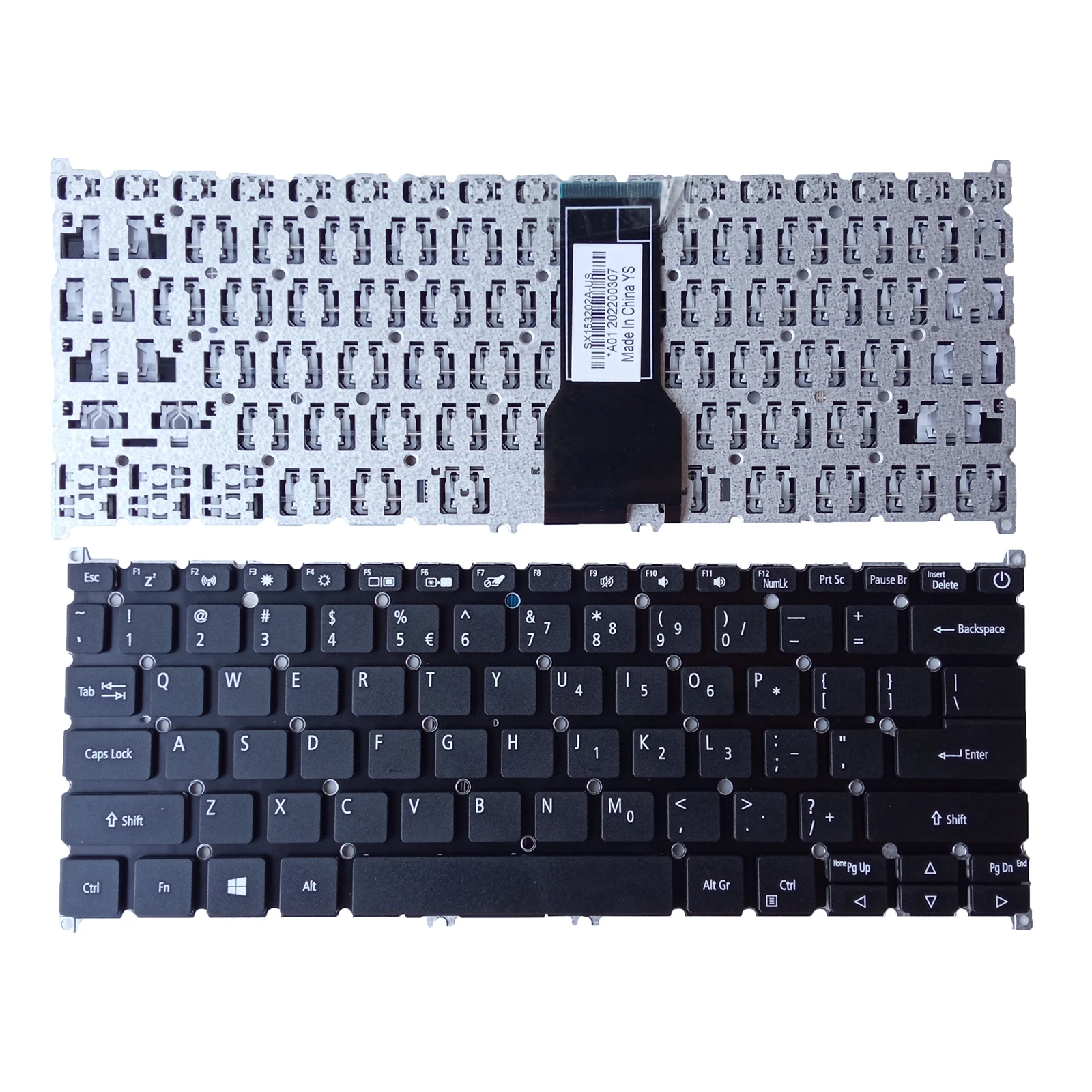 Клавиатура ноутбука США для ACER Swift 3 SF314-54 SF314-54G-52L8 SF314-56 SF314-56G
Клавиатура ноутбука США для ACER Swift 3 SF314-54 SF314-54G-52L8 SF314-56 SF314-56G