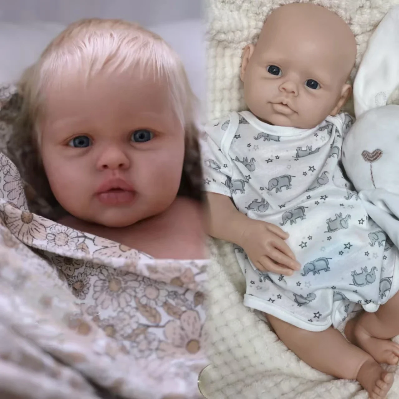 Attyi 16.7Inch Open Eyes Unpainted Silicone Girl Doll With Soft Touching Feeling Waterproof Handmade bebe reborn doll
Attyi 16.7Inch Open Eyes Unpainted Silicone Girl Doll With Soft Touching Feeling Waterproof Handmade bebe reborn doll