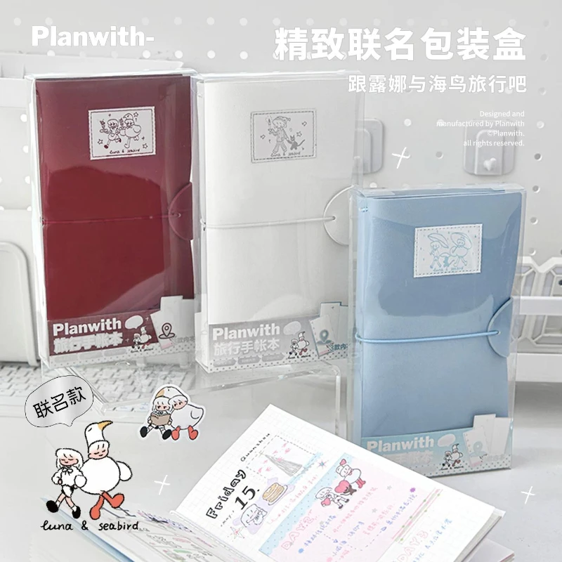 Planwith Luna&Seabird Aesthetic Noteapd,Multiple inner page Traveler’s Notebook with Stamp Album Insert,Perfect For Plan,Travel
Planwith Luna&Seabird Aesthetic Noteapd,Multiple inner page Traveler’s Notebook with Stamp Album Insert,Perfect For Plan,Travel