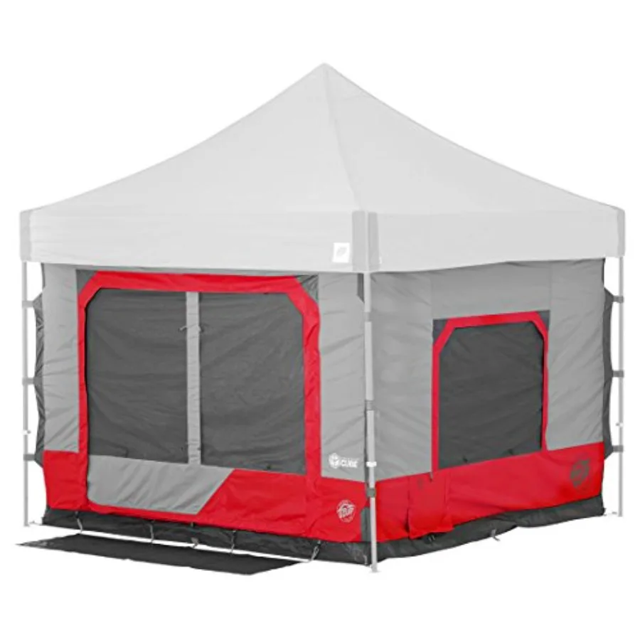 Camping Cube 6.4 for 10' Straight Leg Canopy, polyester fabric, gray, quick-converts canopy to weather-resistant tent with zipp
Camping Cube 6.4 for 10' Straight Leg Canopy, polyester fabric, gray, quick-converts canopy to weather-resistant tent with zipp