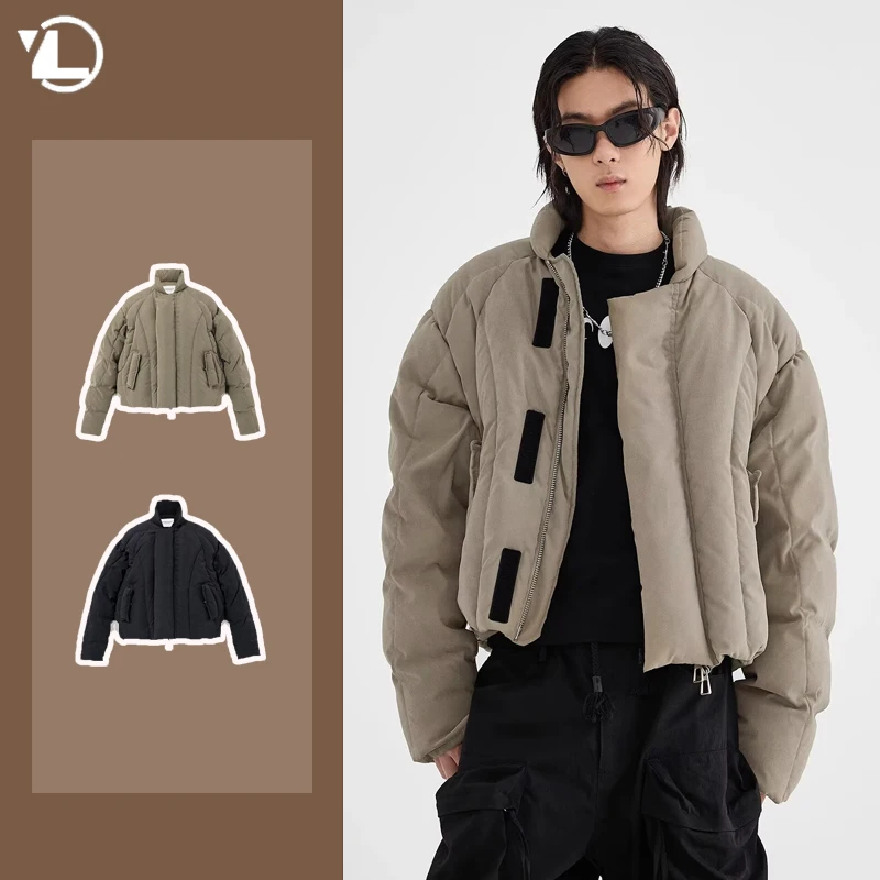 2024 New Winter Streets Cotton Jacket Mens Thickened Japanese Casual Retro Stand Collar Windproof Coats Unisex Parkas Trend
2024 New Winter Streets Cotton Jacket Mens Thickened Japanese Casual Retro Stand Collar Windproof Coats Unisex Parkas Trend
