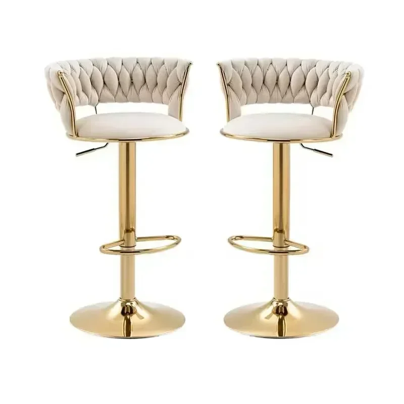 Luxury Adjustable Swivel Bar Chair, High Stool for Home, Front Desk, Cashier Chair, Light Bar Stool
Luxury Adjustable Swivel Bar Chair, High Stool for Home, Front Desk, Cashier Chair, Light Bar Stool