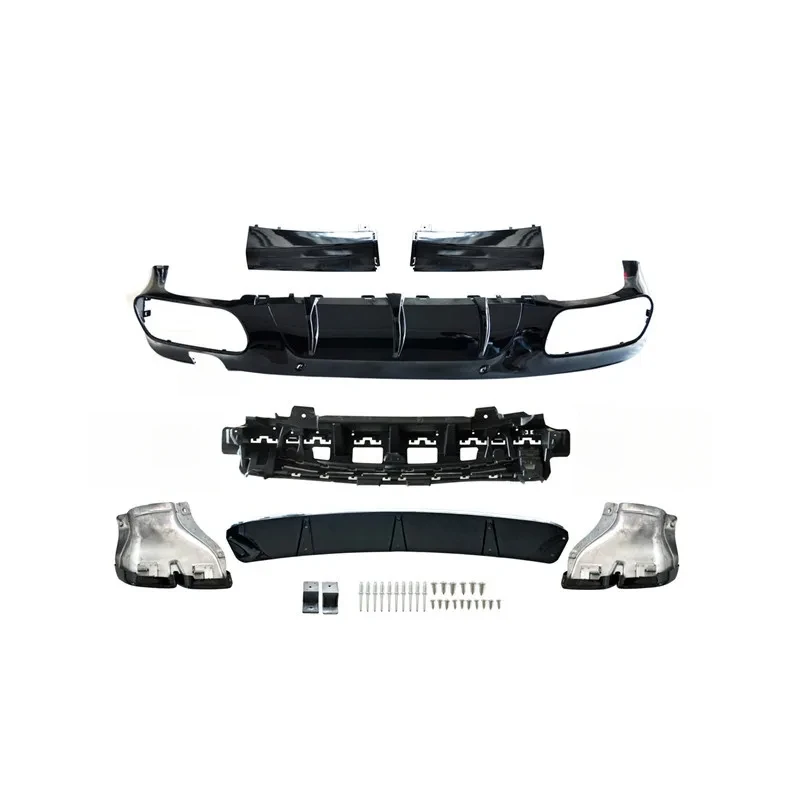 W257 Upgrade GT53 GT63 Rear Bumper Diffuser CLS63 Style Diffuser with Exhaust Pipe
W257 Upgrade GT53 GT63 Rear Bumper Diffuser CLS63 Style Diffuser with Exhaust Pipe
