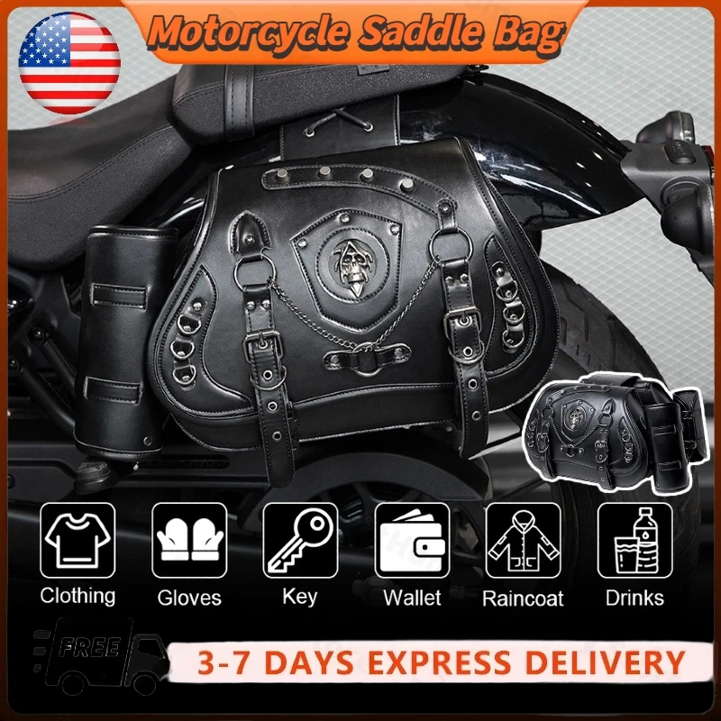Мотоциклетная седельная сумка, кожаные водонепроницаемые боковые седельные сумки с подстаканником, универсальные седельные сумки Powersports для нескольких моделей
Мотоциклетная седельная сумка, кожаные водонепроницаемые боковые седельные сумки с подстаканником, универсальные седельные сумки Powersports для нескольких моделей
