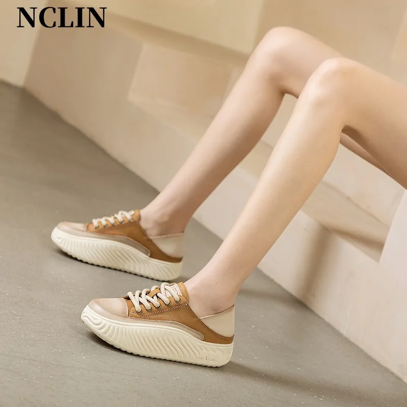 Женские кроссовки на толстой подошве, повседневные кроссовки с круглым носком, на шнуровке, Вулканизированная подошва, новинка весны 2024
Женские кроссовки на толстой подошве, повседневные кроссовки с круглым носком, на шнуровке, Вулканизированная подошва, новинка весны 2024