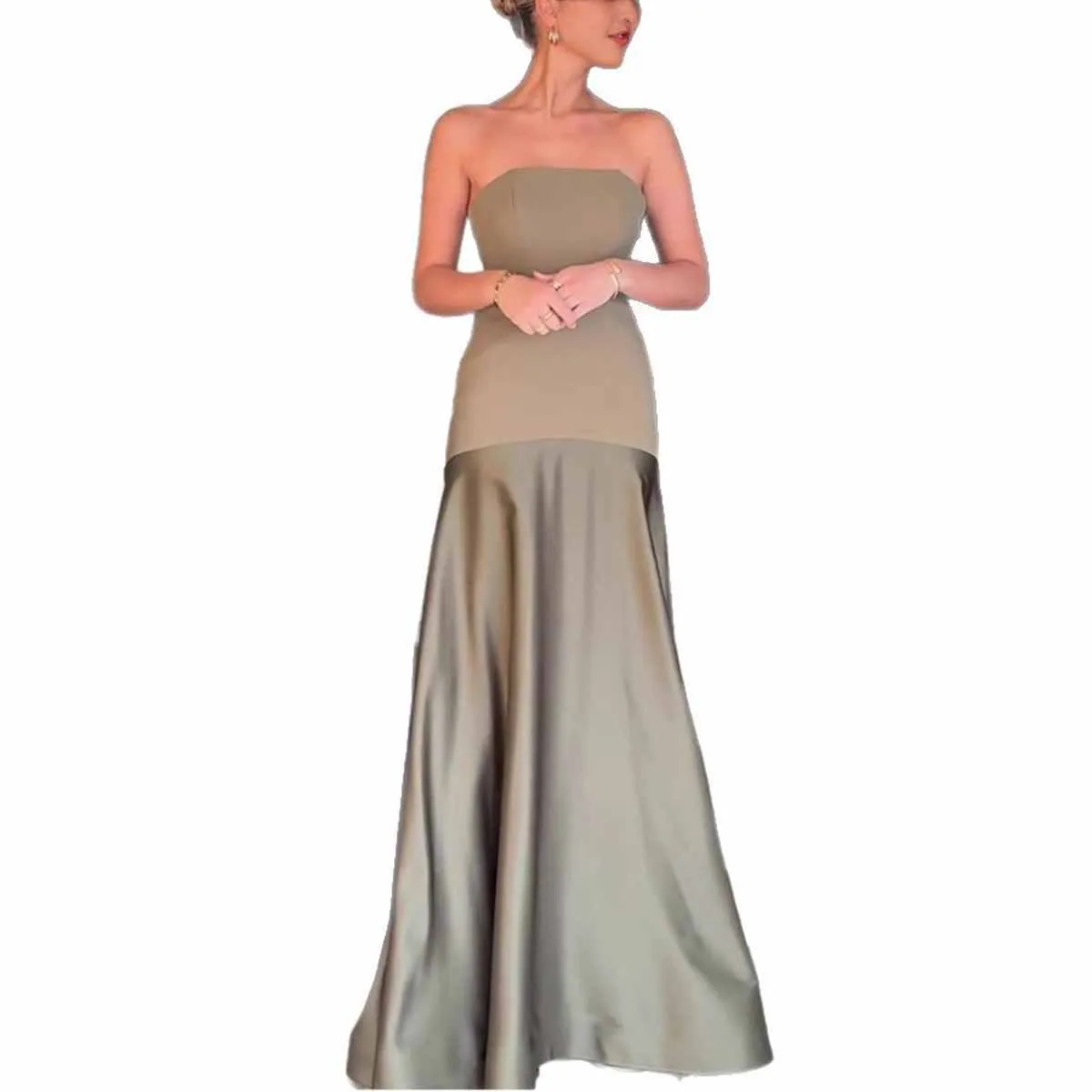 Summer Fashion Slim Clothes Women Luxury Brand Patchwork Sleeveless Elegant Strapless Party Evening Chic Maxi Sexy Dresses
Summer Fashion Slim Clothes Women Luxury Brand Patchwork Sleeveless Elegant Strapless Party Evening Chic Maxi Sexy Dresses