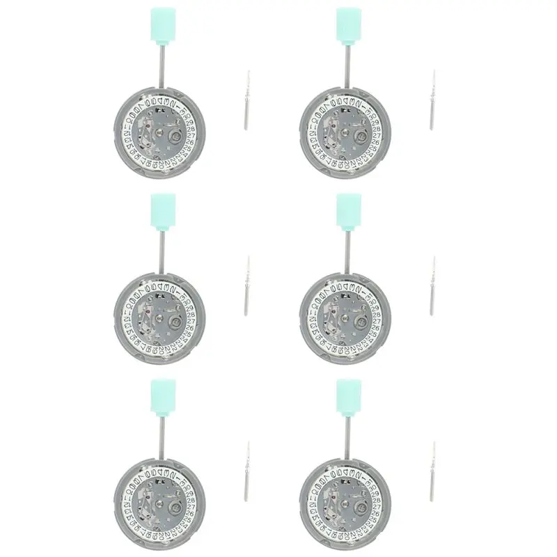 6X NH05 NH05A Movement 3 Digit Calendar Movement Date Set High Accuracy Automatic Mechanical Watch Wrist Movement Multi-Purpose
6X NH05 NH05A Movement 3 Digit Calendar Movement Date Set High Accuracy Automatic Mechanical Watch Wrist Movement Multi-Purpose