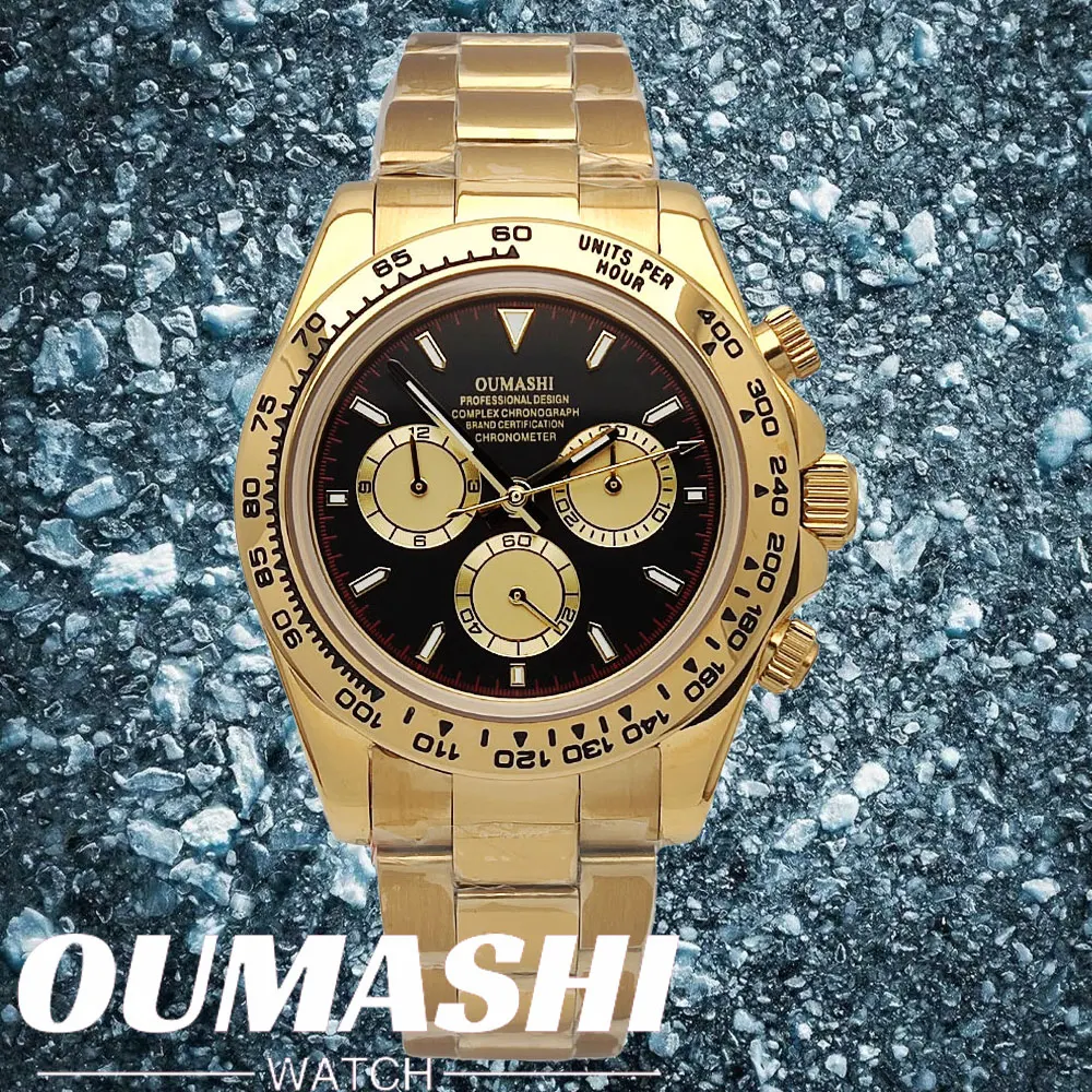 Luxury men's watch New Chronograph Equation Racing Men Automatic Mechanical Watch Waterproof 10ATM Sapphire 4801 4130 Movement
Luxury men's watch New Chronograph Equation Racing Men Automatic Mechanical Watch Waterproof 10ATM Sapphire 4801 4130 Movement